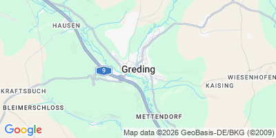 Karte Greding