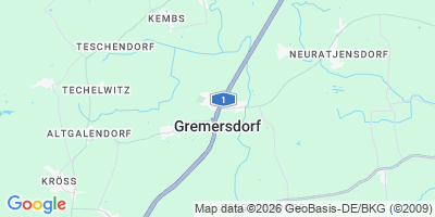 Karte Gremersdorf