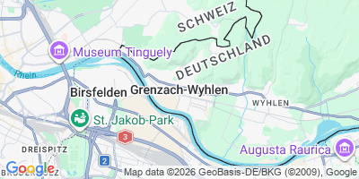 Karte Grenzach-Wyhlen