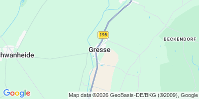 Karte Gresse