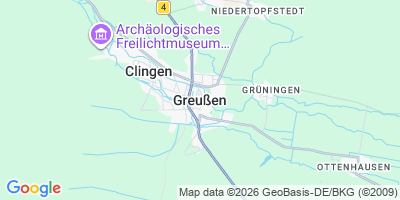 Karte Greußen