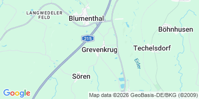 Karte Grevenkrug
