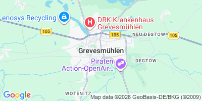 Karte Grevesmühlen