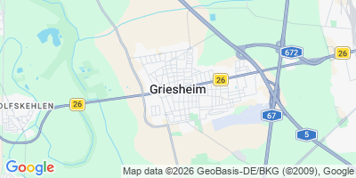 Karte Griesheim