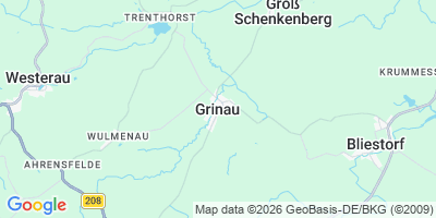 Karte Grinau