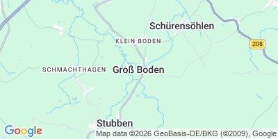 Karte Groß Boden