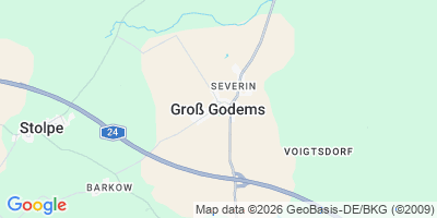 Karte Groß Godems