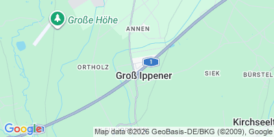 Karte Groß Ippener