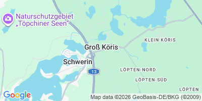 Karte Groß Köris