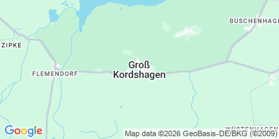 Karte Groß Kordshagen