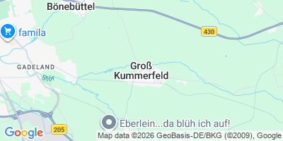 Karte Groß Kummerfeld