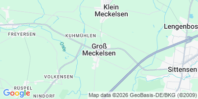 Karte Groß Meckelsen