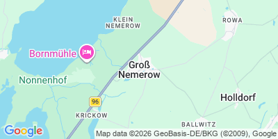 Karte Groß Nemerow