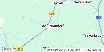 Karte Groß Niendorf