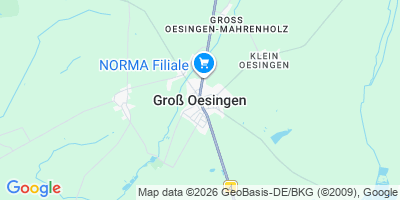 Karte Groß Oesingen