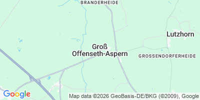 Karte Groß Offenseth-Aspern