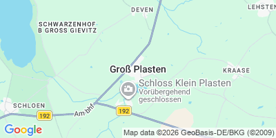 Karte Groß Plasten