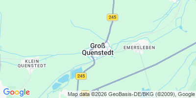 Karte Groß Quenstedt