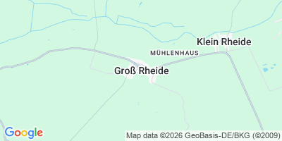 Karte Groß Rheide