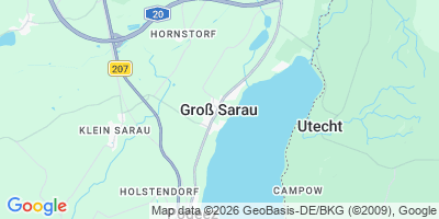 Karte Groß Sarau