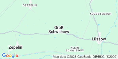 Karte Groß Schwiesow