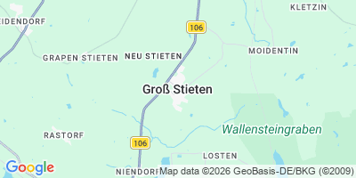 Karte Groß Stieten