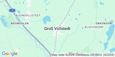 Karte Groß Vollstedt