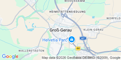 Karte Groß-Gerau