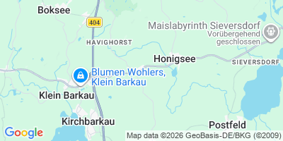 Karte Großbarkau