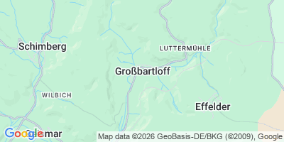 Karte Großbartloff