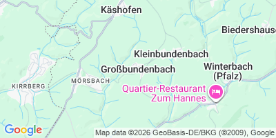Karte Großbundenbach