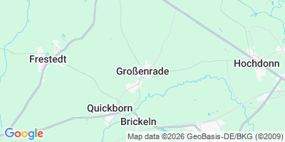 Karte Großenrade