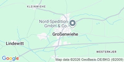 Karte Großenwiehe
