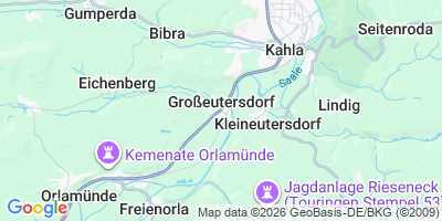 Karte Großeutersdorf