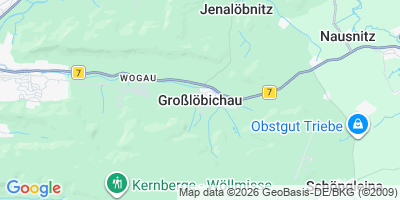 Karte Großlöbichau