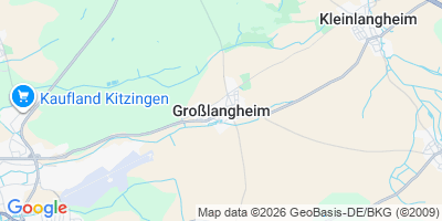 Karte Großlangheim