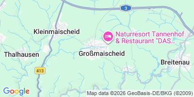 Karte Großmaischeid
