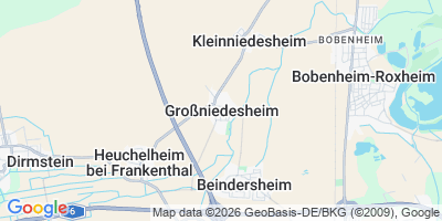 Karte Großniedesheim