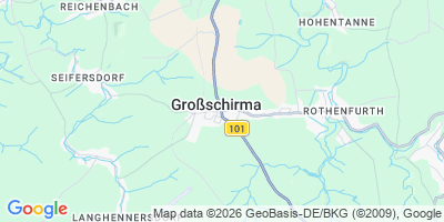 Karte Großschirma