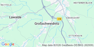Karte Großschweidnitz