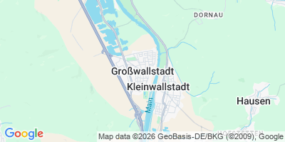 Karte Großwallstadt