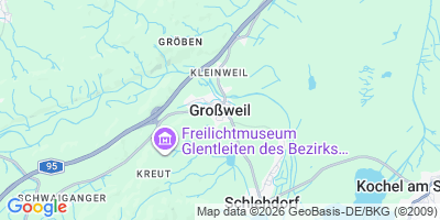 Karte Großweil