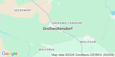 Karte Großwoltersdorf