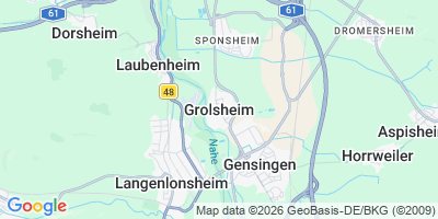 Karte Grolsheim