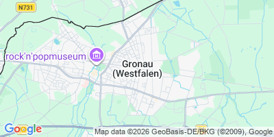 Karte Gronau (Westf.)
