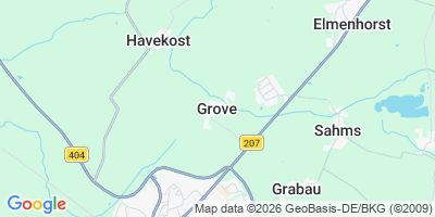 Karte Grove