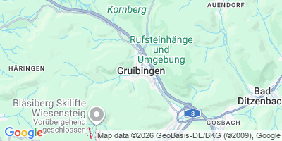 Karte Gruibingen