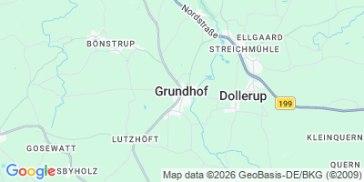 Karte Grundhof