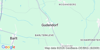 Karte Gudendorf