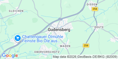 Karte Gudensberg